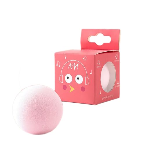 TAOYNJ Kitten Toy Ball, cat Teaser Ball, Catnip, Vocal Toys Pink von TAOYNJ