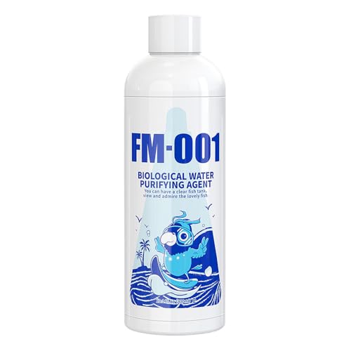 300 ml Fischtank -Wasserreiniger Algenentferner,Reinigen Sie schnell Wasser Süßwasser Meerwasser Fischtank Wasser Aquarium Zubehör Algenentferner (Purifying Agent) von TAOZHIYAO