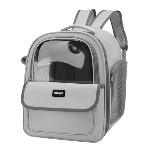 TARAKO Katzenrucksack, Katzenrucksackträger - Belüftete Katzenrucksacktasche - Bequemes Katzenzubehör für kleine Hundetrage, Katzenwelpen-Rucksacktasche von TARAKO