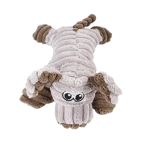 TARAKO Pet Plush Sound Toy - Quietschendes Hundekauspielzeug | Cartoon Weiches Hundezahnspielzeug, Plüsch Hund Kauspielzeug für Kleine Hunde, Haustier, Katze von TARAKO