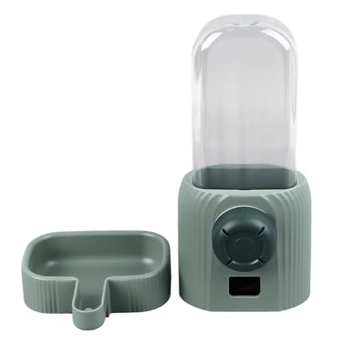 TARSHYRY Hanging Cage Automatic Haustiernahrung Wasserspender 35 Unzen, Nachfüllfutter und Siphon -Saugwasser für Mittelgroße Kleine Tiere Welpenkatze Kaninchen von TARSHYRY