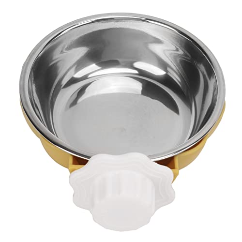 Meerschweinchenwasserschale, Edelstahlhundschüssel Abnehmbare Haustier Futter Schüssel Hängende Käfigschalen Coop Cup Hundekiste Schüssel für Haustier Welpe Vogel Ratte Meerschweinchen Frettchen Meerschweinchenwasserschale, Edelstahlhundschüssel Abnehmbare Haustier Futter Schüssel Hängende Käfigschalen Coop Cup Hundekiste Schüssel für Haustier Welpe Vogel Ratte Meerschweinchen Frettchen von TARSHYRY