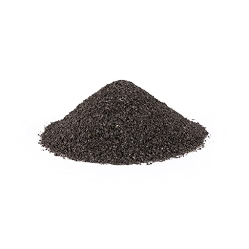 Aquariumsand Schwarz 0,5-1mm Super Pflanzenboden 24kg von TD STONES