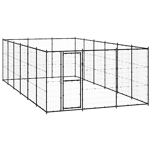 Pet Supplies-Outdoor Hundehütte Stahl 21,78 m²-Tiere & Haustierbedarf von TEKEET