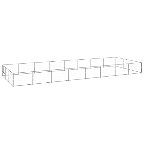 Startseite Möbel Hundehütte Silber 24 m² Stahl von TEKEET