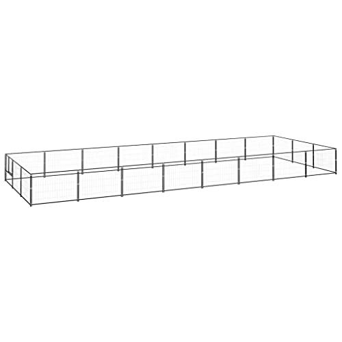 Startseite Möbel Hundehütte schwarz 24 m² Stahl von TEKEET