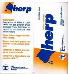 TEKNOFARMA herp Komplentierender Katzenfutter 120 ml von TEKNOFARMA