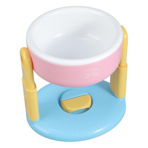 Ergonomischer, erhöhter Hundenapf mit stabilem Ständer und höhenverstellbar, für die meisten Rassen, helle Farbe, erhöhter Hundenapf, verstellbar Ergonomischer, erhöhter Hundenapf mit stabilem Ständer und höhenverstellbar, für die meisten Rassen, helle Farbe, erhöhter Hundenapf, verstellbar von TEMOOUES