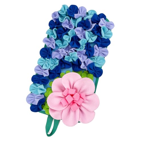 Futterunterlage mit Blumen-Design für kleine Tiere, ansprechendes Futterspielzeug, Polyesterstoff, sicher für Kaninchen, Igel, langsames Fressen, stimuliert natürliches Futterverhalten Futterunterlage mit Blumen-Design für kleine Tiere, ansprechendes Futterspielzeug, Polyesterstoff, sicher für Kaninchen, Igel, langsames Fressen, stimuliert natürliches Futterverhalten von TEMOOUES