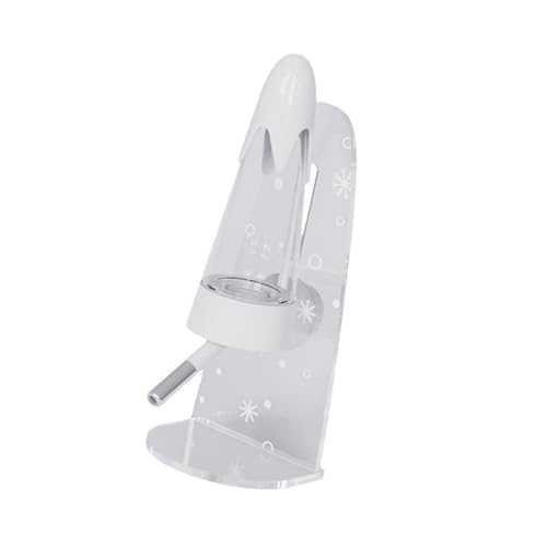 Sichere Montage, kausichere Haustier-Wasserflasche für Hamster, Rennmäuse, mit auslaufsicherem Design und Halterungen, Behälter, Hamster-Wasserflasche mit Ständer Sichere Montage, kausichere Haustier-Wasserflasche für Hamster, Rennmäuse, mit auslaufsicherem Design und Halterungen, Behälter, Hamster-Wasserflasche mit Ständer von TEMOOUES