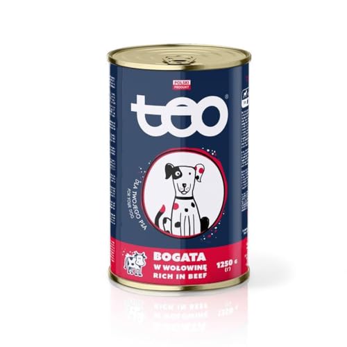 TEO Hundegfutter reich Rindfleisch 1250g von TEO