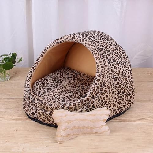 Winter Warm Puppy Dog Pet Bed House Abnehmbare Hunde-Katzen-Betten für kleine Hunde Katzen Katten Mat Pet Home von TEPOK