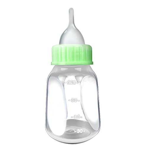 4-teiliges Futterflaschen-Set für Neugeborene, kleine Tiere, Milchflasche für Kätzchen, Welpen, Stillnippel, Reinigungsbürste, 118 ml 4-teiliges Futterflaschen-Set für Neugeborene, kleine Tiere, Milchflasche für Kätzchen, Welpen, Stillnippel, Reinigungsbürste, 118 ml von TERNCOEW