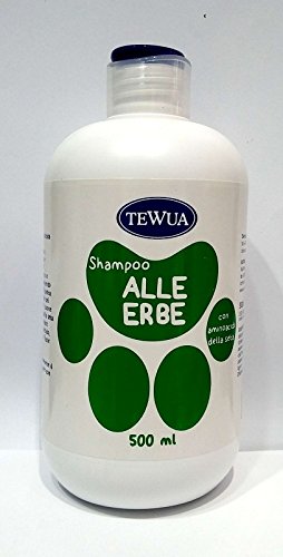 TEWUA Refreshing Kräuter-Shampoo für Hunde und Katzen, 500 ml von TEWUA