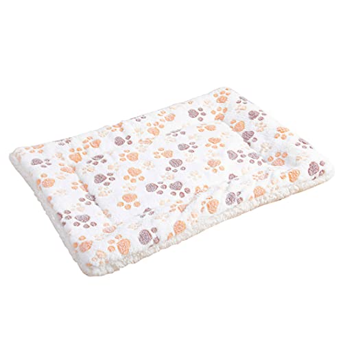 TFlower Haustierbett Flauschig hochwertige Flanell Fleece Haustiere Softe und Warme Haustiere Bed Für Hunde/Katzen 56 x 38cm von TFlower