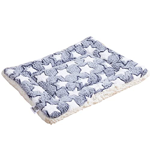 TFlower Haustierbett Flauschig hochwertige Flanell Fleece Haustiere Softe und Warme Haustiere Bed Für Hunde/Katzen 70 x 52cm von TFlower