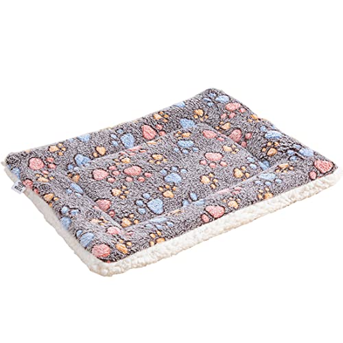 TFlower Haustierbett Flauschig hochwertige Flanell Fleece Haustiere Softe und Warme Haustiere Bed Für Hunde/Katzen 70 x 52cm von TFlower