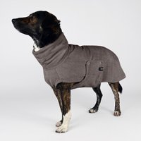 THE DOG IDEA Bademantel Every Taupe XS von THE DOG IDEA