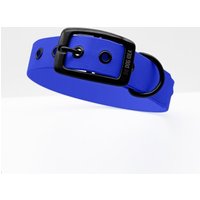 THE DOG IDEA Biothane Halsband Blau Schwarz S von THE DOG IDEA