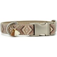 THE DOG IDEA Boho-Chic Halsband Nude von THE DOG IDEA