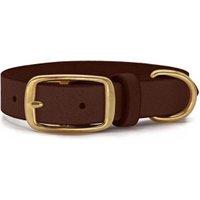 THE DOG IDEA Leder Halsband Braun M von THE DOG IDEA