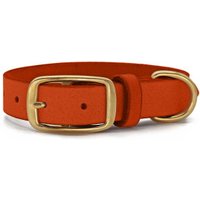 THE DOG IDEA Leder Halsband Orange S THE DOG IDEA Leder Halsband Orange S von THE DOG IDEA