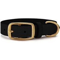 THE DOG IDEA Leder Halsband Schwarz XL von THE DOG IDEA