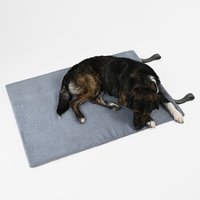 THE DOG IDEA Reisebett Travelbed blau/ grau M von THE DOG IDEA