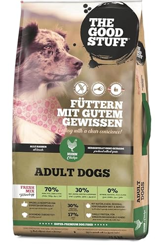 The Goodstuff Huhn Adult | 2,5 kg | Getreidefreies Trockenfutter für Hunde | Frische und regional verfügbare Rohstoffe | Hergestellt mit frischem Fleisch | Single Protein von THE GOODSTUFF