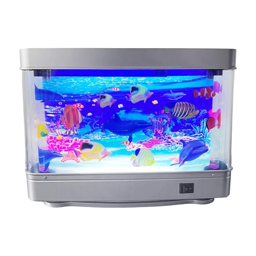 THINCAN Simulationsfischlampe Künstliches Aquarium LED Illuminationen Schwimmfischlampe Dekoration Für Haus Und Bürosimulationsaquariumlicht THINCAN Simulationsfischlampe Künstliches Aquarium LED Illuminationen Schwimmfischlampe Dekoration Für Haus Und Bürosimulationsaquariumlicht von THINCAN