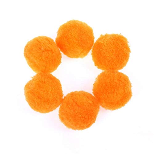 THREESS 6 stücke Ball Spielzeug für Katzen Hunde Durable Polyster Katzen Hunde Spielzeug pet Spielzeug Spielen kauen Spielzeug welpen kätzchen pet zubehör, e, 5 cm von THREESS