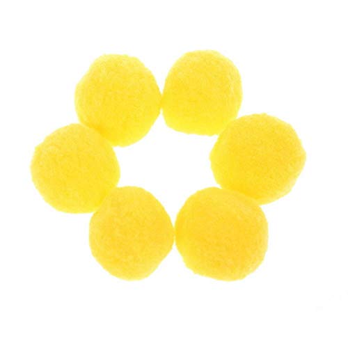 THREESS 6 stücke Ball Spielzeug für Katzen Hunde Durable Polyster Katzen Hunde Spielzeug pet Spielzeug Spielen kauen Spielzeug welpen kätzchen pet zubehör, j, 5 cm von THREESS