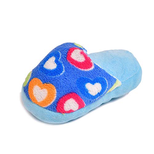 THREESS Spike Squeak Toys für Welpenhunde Plüsch Interaktives, langlebiges Kauspielzeug für Katzen Squeak Toys Haustierspielzeug für Hunde Haustierprodukte, Blau, S 17 x 10 cm von THREESS