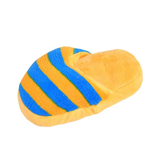 THREESS Spike Squeak Toys für Welpenhunde Plüsch Interaktives, langlebiges Kauspielzeug für Katzen Squeak Toys Haustierspielzeug für Hunde Haustierprodukte, Goldblau, S 17 x 10 cm von THREESS