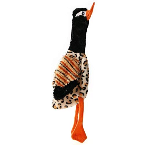 THREESS Squeak Plüsch Hundespielzeug Bird Stuffing Free Puppy Interactive Play Hundespielzeug Multi Color, Schwarz, S von THREESS