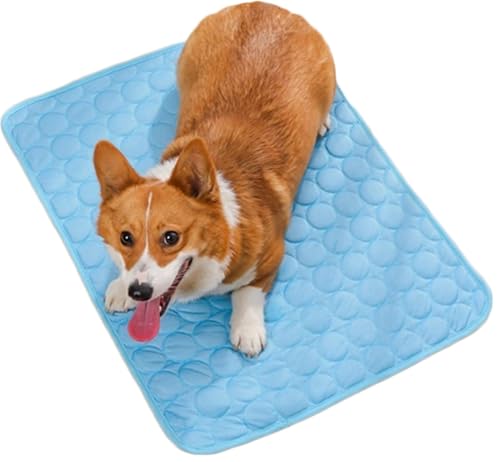 Kühlmatte for Hunde, 2025 Neue Kühlmatte for Hunde, Kühlmatten for Haustiere Waschbar Tragbar Kühlpad for Haustiere for Den Außenbereich for Hunde Und Katzen for Zuhause Und Draußen(Blue,XX-Large) Kühlmatte for Hunde, 2025 Neue Kühlmatte for Hunde, Kühlmatten for Haustiere Waschbar Tragbar Kühlpad for Haustiere for Den Außenbereich for Hunde Und Katzen for Zuhause Und Draußen(Blue,XX-Large) von THUCHENYUC