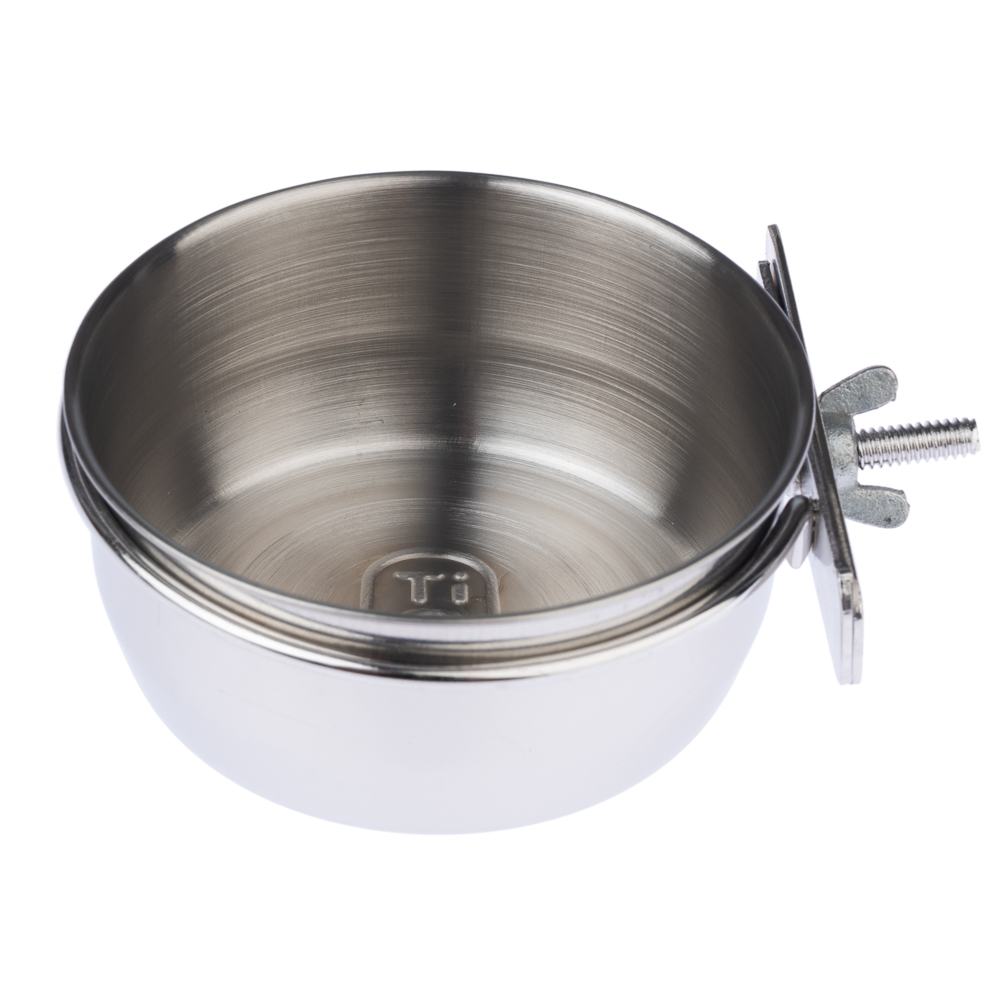 TIAKI Futternapf aus Edelstahl zum Anschrauben - 500 ml / Ø 12.2 cm TIAKI Futternapf aus Edelstahl zum Anschrauben - 500 ml / Ø 12.2 cm von TIAKI