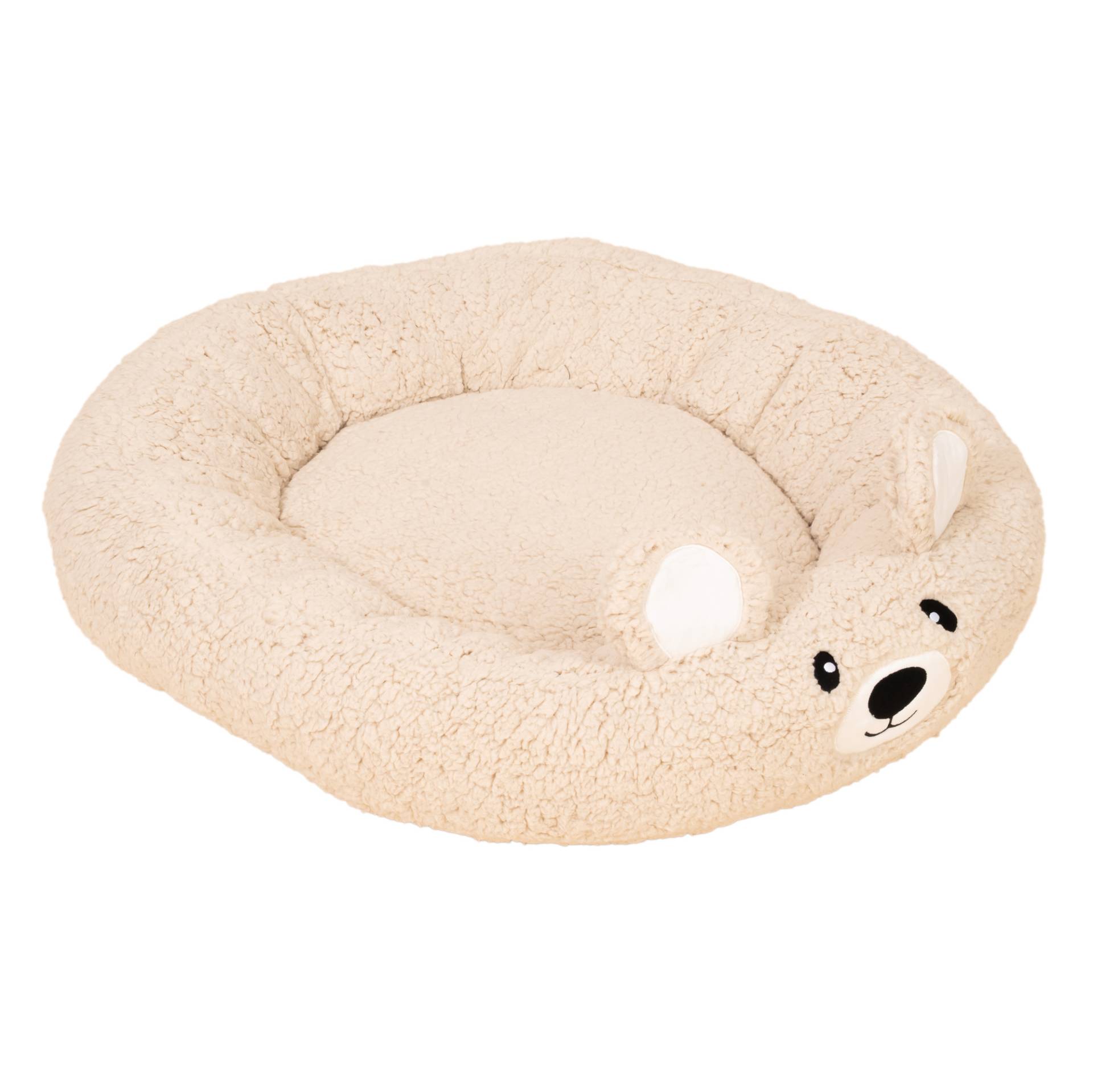 TIAKI Haustierbett Teddy Bear - Größe S: Ø 45 x H 12 cm TIAKI Haustierbett Teddy Bear - Größe S: Ø 45 x H 12 cm von TIAKI