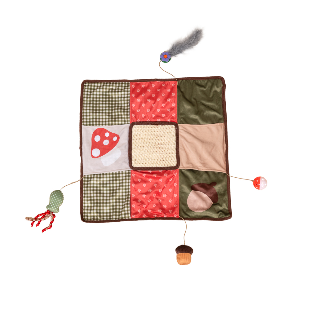 TIAKI Herbstliche Spiel- und Schnüffelmatte für Katzen - 1 Stück TIAKI Herbstliche Spiel- und Schnüffelmatte für Katzen - 1 Stück von TIAKI
