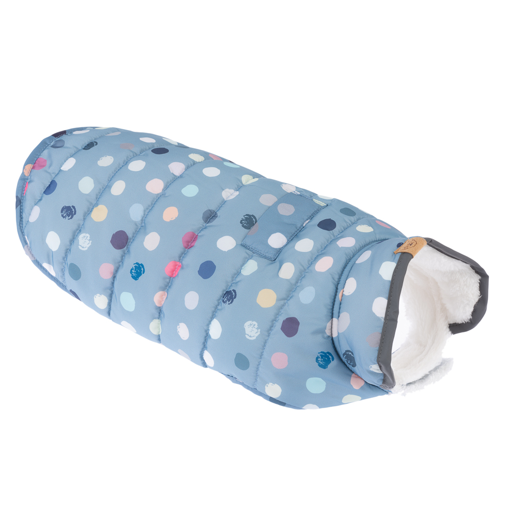 TIAKI Hundemantel Comfy Dots - ca. 30 cm Rückenlänge von TIAKI