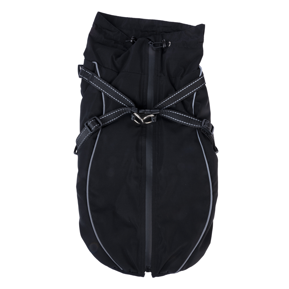 TIAKI Hundemantel Harness Arkon, schwarz - ca. 30 cm Rückenlänge TIAKI Hundemantel Harness Arkon, schwarz - ca. 30 cm Rückenlänge von TIAKI
