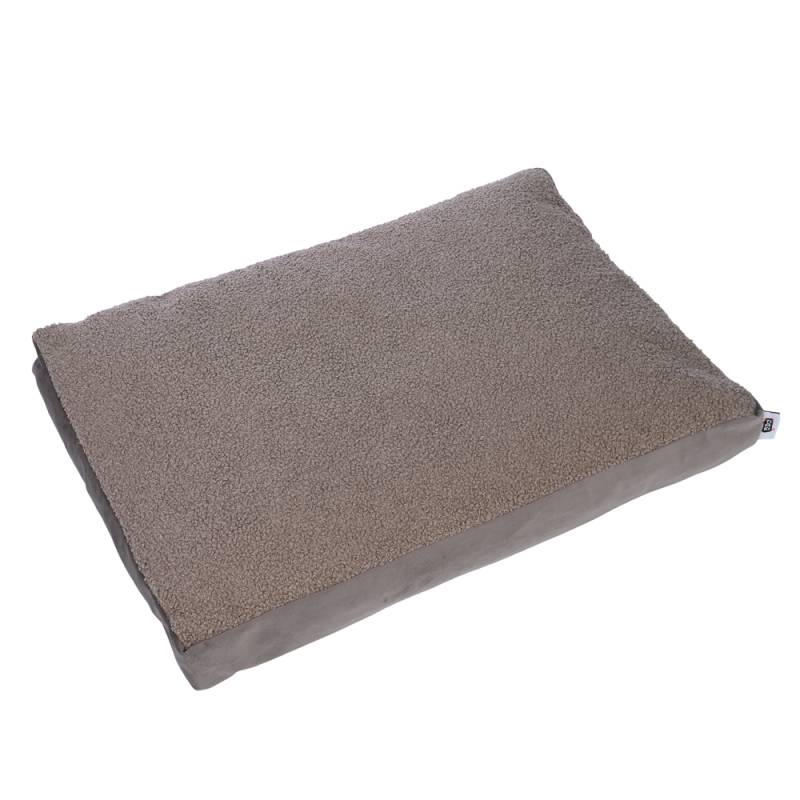 TIAKI Hundematratze Teddy, taupe - Größe M: L 70 x B 50 x H 10 cm von TIAKI