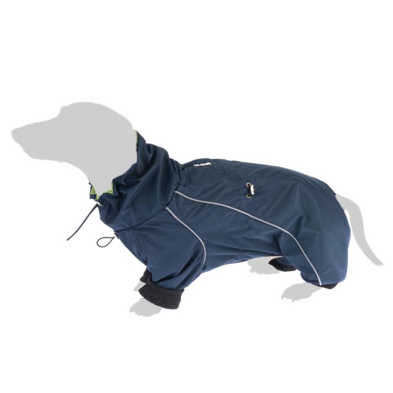 TIAKI Hundeoverall Smurff - ca. 30 cm Rückenlänge von TIAKI