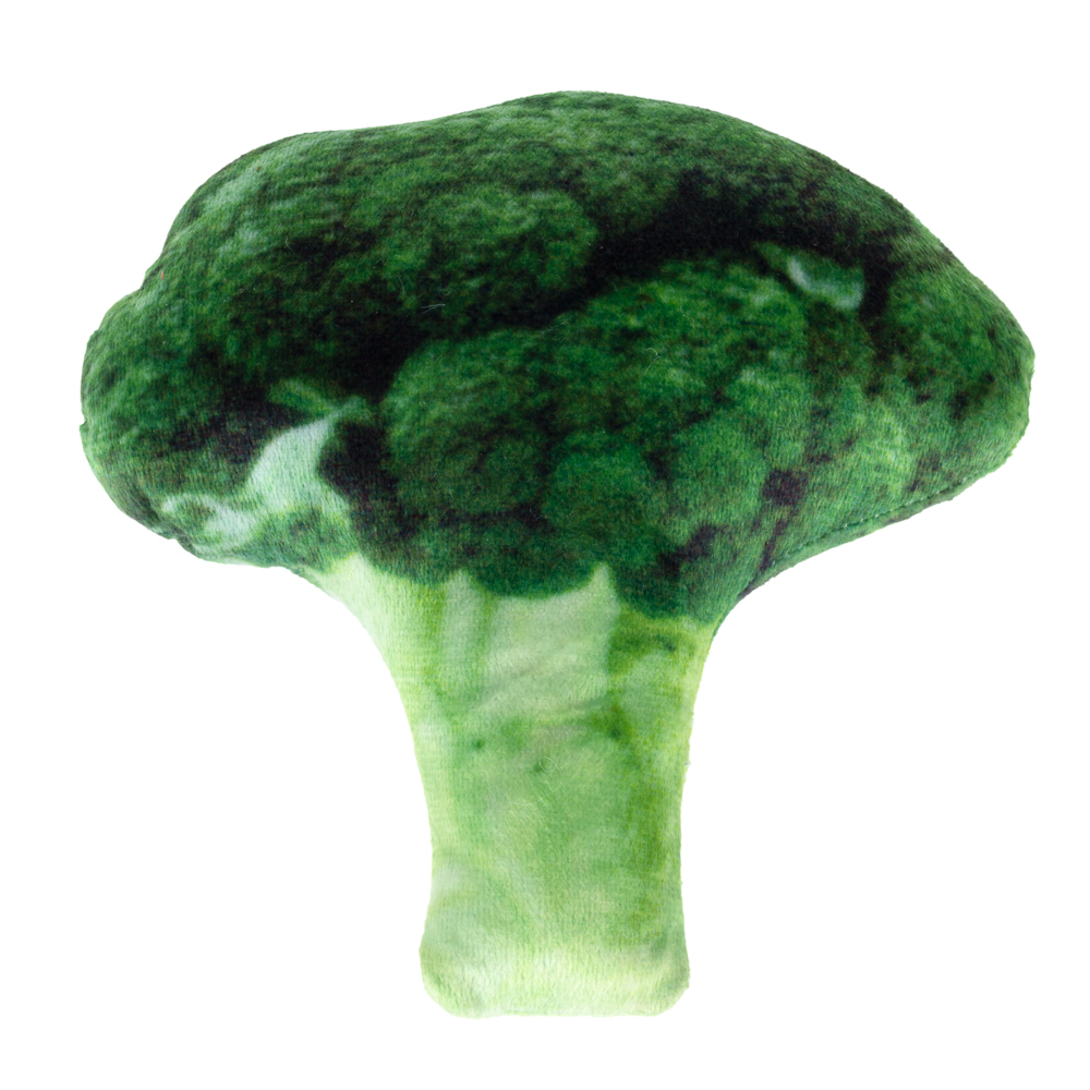 TIAKI Hundespielzeug Quietsche-Broccoli - L 15 x B 16 x H 6 cm von TIAKI