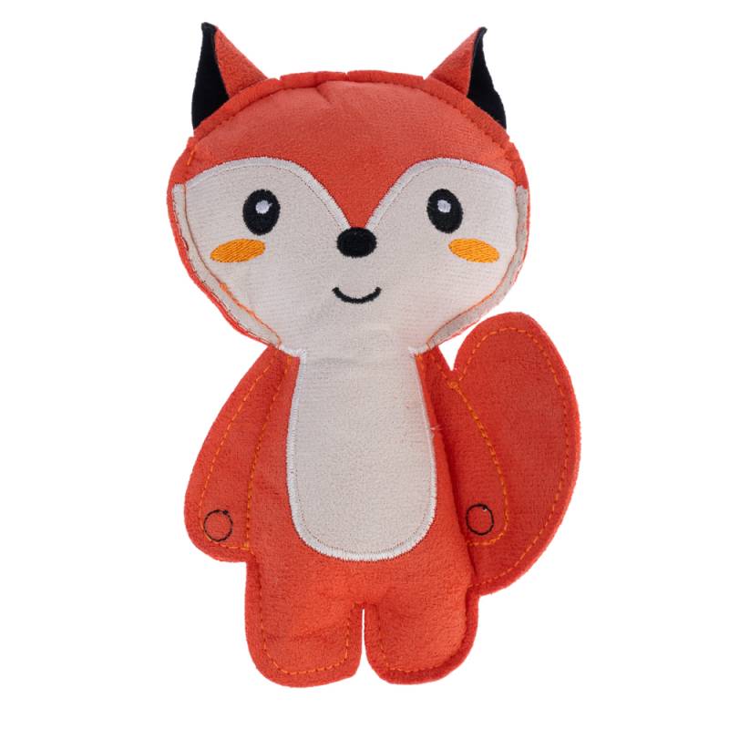 TIAKI Hundespielzeug Squeaky Fuchs - L 19 x B 12 x H 4 cm von TIAKI