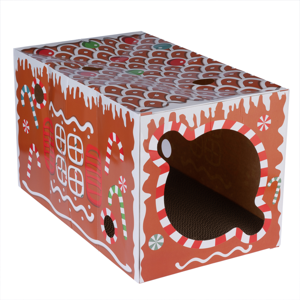 TIAKI Katzenkratztunnel Lebkuchen - L 50 x B 30 x H 30 cm TIAKI Katzenkratztunnel Lebkuchen - L 50 x B 30 x H 30 cm von TIAKI