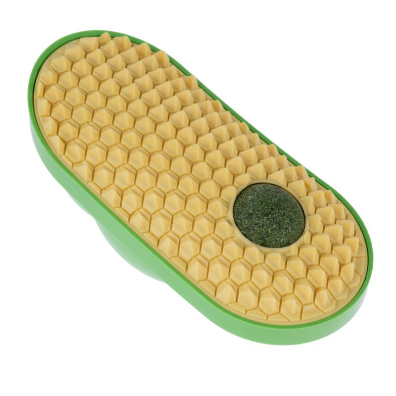 TIAKI Katzenmassage-Kaktus - L 13,5 x B 6,5 x H 5,6 cm von TIAKI