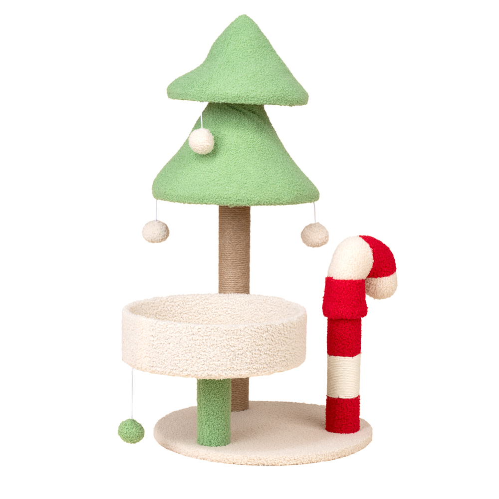 TIAKI Kratzbaum Zuckerstange - weiß / rot / grün TIAKI Kratzbaum Zuckerstange - weiß / rot / grün von TIAKI