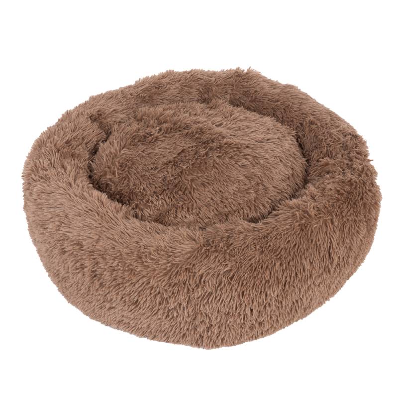 TIAKI Kuschelbett No Stress, beige - Ø 75 x H 25 cm von TIAKI