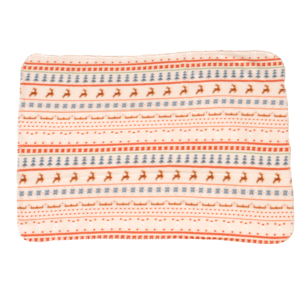 TIAKI Kuscheldecke mit nordischem Wintermuster - Größe S: L 100 x B 70 cm TIAKI Kuscheldecke mit nordischem Wintermuster - Größe S: L 100 x B 70 cm von TIAKI